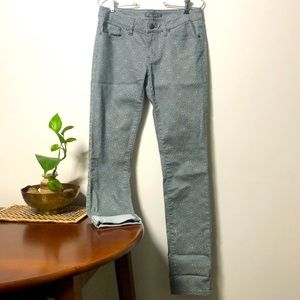 Prana Kara jeans stretchy gray mandala pattern, 4